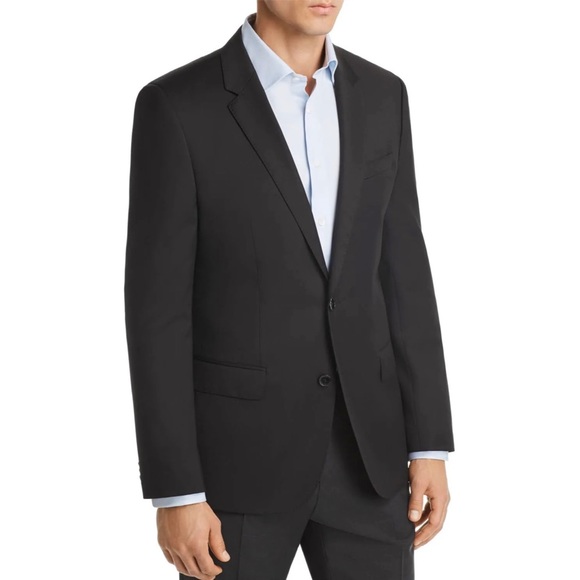 COPY - Hugo Boss Super 120 Black Suit Jacket Size 40R